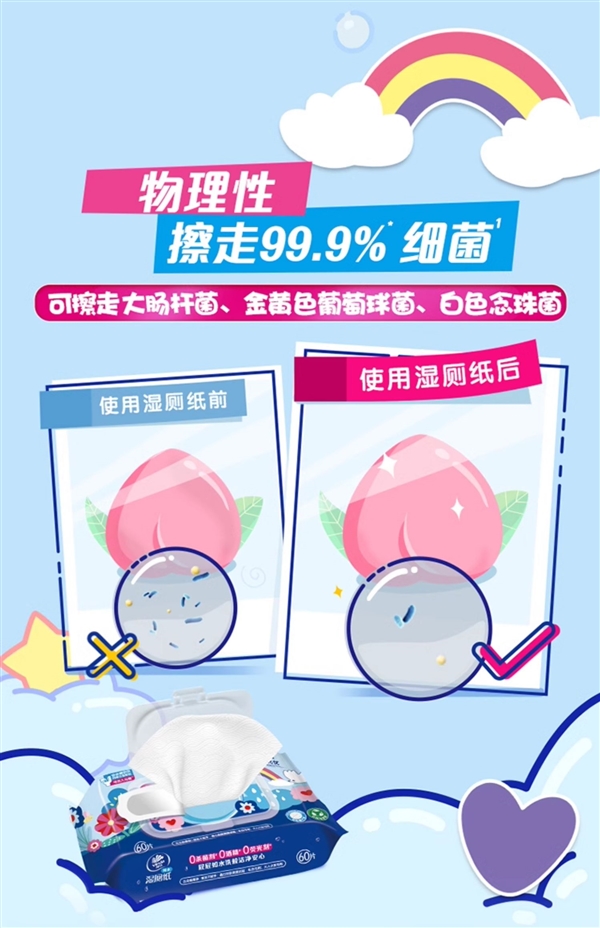 用后可直接丢马桶！维达多巴胺湿厕纸百亿补贴：单张不到1毛